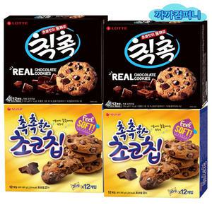 칙촉 오리지날(12입)180gx2개+촉촉한초코칩(12입)240gx2개