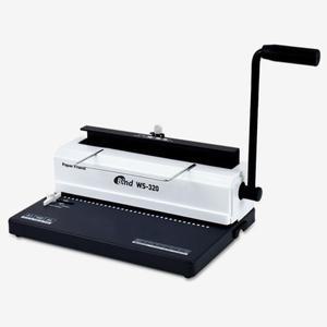 현대오피스 와이어링 스프링 제본기 WS-320 (화이트) /사무기기