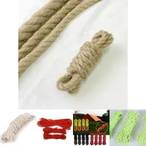 튼튼한 꼬인 22mm 두꺼운 로프 밧줄/두꺼운로프/다용도로프/캠핑로프/캠핑밧줄/자전거로프/짐받이로프