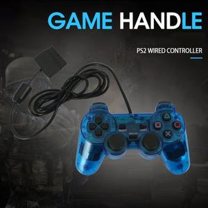 PS2 컨트롤러용 최신 유선 연결 게임 패드 조이스틱 1 개