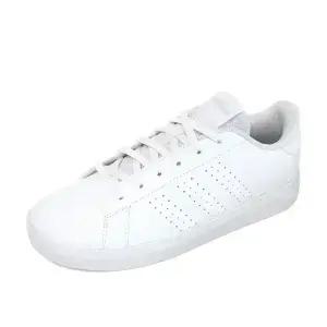 아디다스 어드밴티지 베이스 2.0 J 여성 여자 스니커즈 운동화 신발 화이트 올백 IE8688