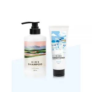 몽프라 초등 키즈 샴푸+컨디셔너 세트 플러피파우더 블랑솝