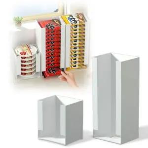 팬트리 정리함 주방 라면 보관대 선반 다용도 수납함/보관함/탕비실/소품/정리/바구니/바스켓/케이스