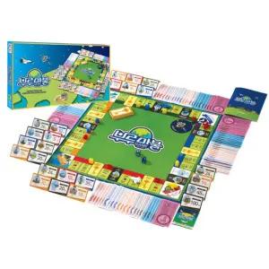 씨앗사 부루마불 패밀리 보드게임/여행/캠핑/가정/가족/모임/집콕/놀이/단체/보드/게임/브루마블/키즈카페