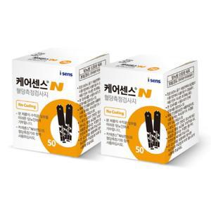 케어센스N 혈당측정 검사지 시험지 100매