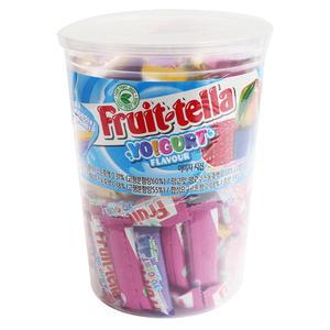 후르트텔라 요구르트향 590g 1개/밀크츄/롤리팝/달고나/사탕/과일/누룽지/맨토스/츄파춥스/노래방/옛날