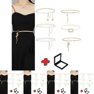 여성 허리체인 벨트장식 악세서리 벨트 여우체인벨트/체인벨트/여자/버클/악세사리/허리/포인트/패션