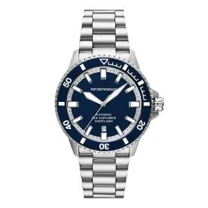 [공식본사정품] 아르마니 AR60087 (Sea Explorer) 씨 익스프로어 다이버 남성 메탈시계 타임메카