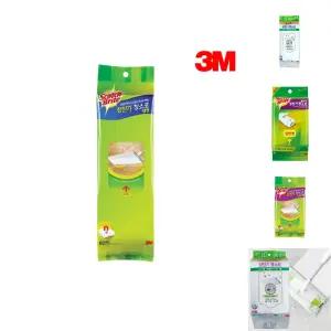 3M 스카치브라이트 정전기 청소포 대형 60매/부직포/부직포걸레/먼지포/먼지청소포/정전기청소포/청소포