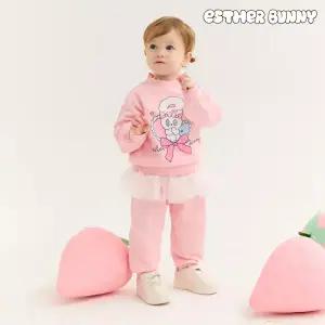 [에스더버니리틀] 하트뿅뿅캉캉치마팬츠상하복