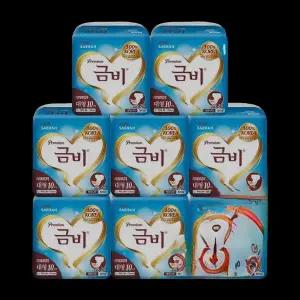 SHA305 금비 성인용 겉기저귀 프리미엄 와이드매직 대형 10매x8팩80매 화장지 생리대