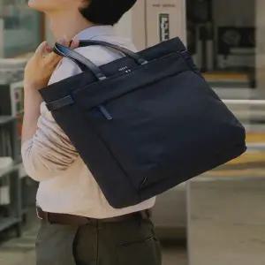 갤러리아 헤지스핸드백 HJBA5F330BK [HATCH-BAG] 블랙 나일론 토트백