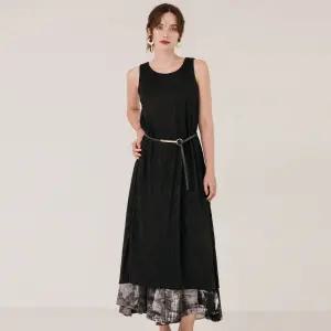 [막스까르띠지오]글로리 링클 백트임 롱원피스