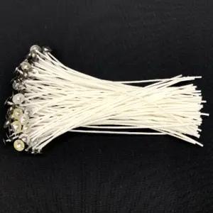 캔들심지 들재료 심지탭 양초 20cm 100개입튼튼한 다용도점화기 면심지 코튼 빈티지장식소품 깔끔한느낌 향