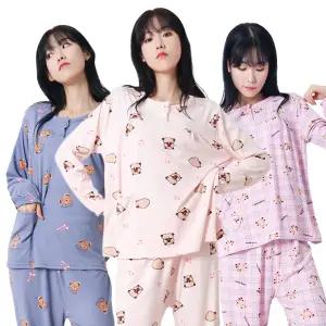 핑크존 더블웜 잠옷세트 E5 여성용