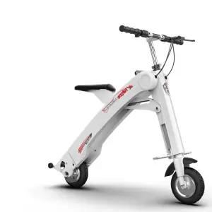 전동 킥보드 폴딩 충전 경량 출퇴근 대리 운전 지하철 전동킥보드 (화이트)