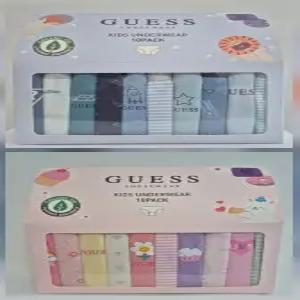 게스 키즈 오가닉코튼 아동 팬티 10매 세트 사계절용 (남아용 여아용/사이즈 선택)