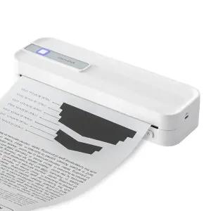 잉크 필요없는 모바일 프린터 에듀플레이어 EMP26 휴대용 미니 블루투스 감열식 A4 문서 인쇄