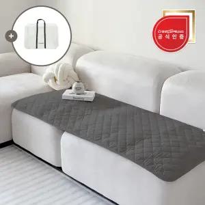 대성쎌틱 카본 탄소매트 그래핀 전기요 소파용 캠핑 전자파없는 매트 물세탁 미니싱글 그레이 DSM-5305ECM 보관가방