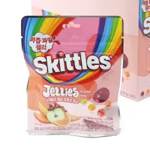 스키틀즈 후르츠믹스 젤리42.5g(Jelly - 분홍색)(1타 12개입)/젤리/구미/간식/모듬/제리/식후/어린이집
