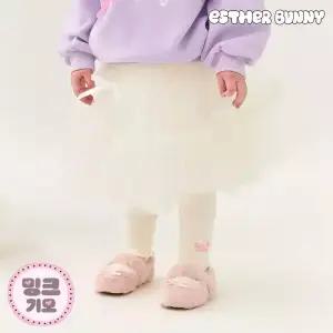 [에스더버니리틀] 벨라리본샤밍크기모레깅스
