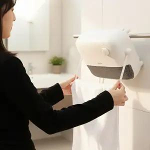 [본사직배] 라플란 욕실온풍기 벽걸이히터 PTC 전기히터 LPL-B20P 온풍기 무타공 소형 화장실 난방기