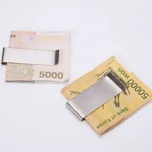 지폐 카드 하이패스 정리 집게 스텐 머니 클립 명함 지갑 고정 남자 클러치