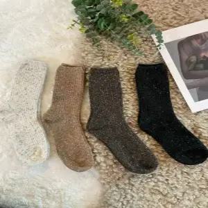 여성 면 네프사 골지 보카시 울양말 겨울 장목양말