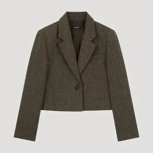 [롯데백화점]시스티나 울 헤링본 싱글 크롭 자켓 AWWJKO41710