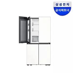 삼성전자 비스포크 4도어 RM70F63M2Z 키친핏 냉장고 에센셜 화이트