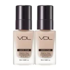 VDL 커버스테인 퍼펙팅 파운데이션 13ml 5종 택2 핑크 바닐라 미디엄 베이지