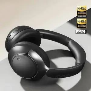 [정품] QCY 블루투스 헤드폰 H3 Pro Hires 노이즈 캔슬링 ENC 무선 헤드셋 LDAC