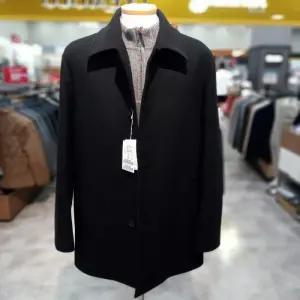 트레몰로 HC10 2025모직 하프 코트 세정 트레몰로 울혼방 모직 하프코트  TRHEL5WA946