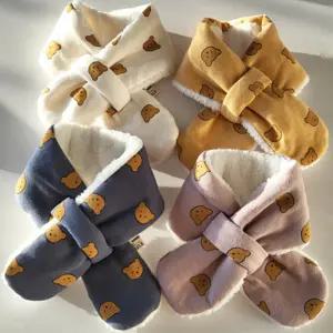 돌아기목도리 국산 여아 남아 키즈 유아 아동 아기 겨울 쁘띠 면 네키 머플러 목도리 넥 워머