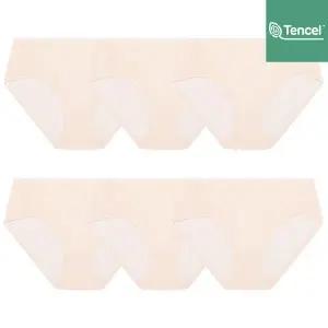 [수아팜] 주니어 씬밴드 모달 임파선 팬티 6매_스킨