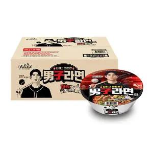 팔도 남자라면컵 100g, 18입, 1개