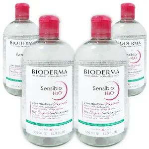 바이오더마 센시비오 H2O 클렌징워터 500ml 4개