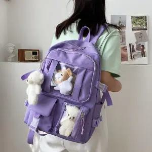 소풍 백팩 어린이 신학기 초등 학생 책가방 데이지 중학생 고등 수납 물병 여자 여성 여행