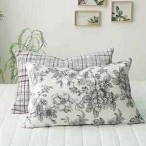 로제모어 극세사 누빔 베개커버 4060