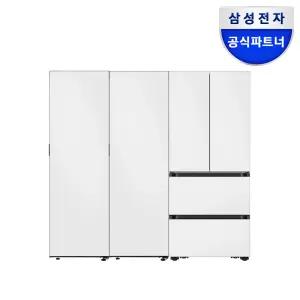 삼성전자 비스포크 냉장고 김치냉장고세트 4도어+1도어 RR40C7905AP+RZ34C7905AP+RK70F42M2A