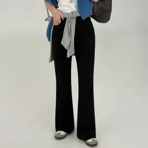 [에이와비] [140.150ver] #AWABMADE:_마일리기모부츠컷팬츠 -키작녀/기장선택/1color/3size