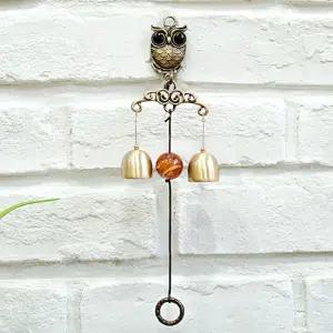 (부엉이) 문종 액막이 현관문종/자석/도어벨/도어종/출입문종/현관/풍경/현관문/풍경종/도어밸/현관종