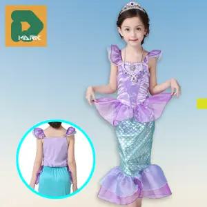 여아 인어드레스 코스튬 아동 생일 파티 유치원 코스프레 원피스 할로윈 선물 공주 촬영복 의상 발표회
