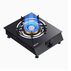 가스레인지 천연가스 LPG로 단일 버너 강화유리 내장형 펄스 점화 구리