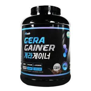 게라게이너 4kg (1통) 벌크업 헬스 단백질 보충제 살찌는보충제 체중증가 탄수화물 에너지