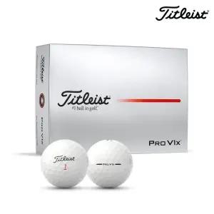 타이틀리스트 2025 Pro V1x 골프볼 [4피스]