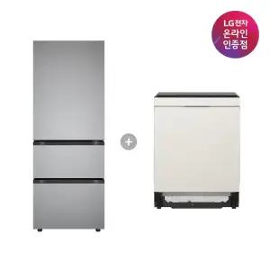 LG 디오스 오브제컬렉션 김치톡톡 + LG 디오스 식기세척기 (Z330MPSF11 + DUE6BGL1E)