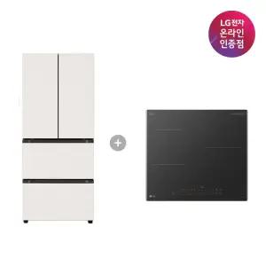 LG 디오스 오브제컬렉션 김치톡톡 + LG 디오스 인덕션 (Z408MEEF23 + BEI3ASB2OE)