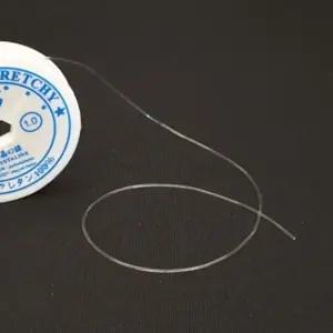 팔찌만들기재료 DIY부자재 투명 우레탄줄 1.0mmx5m 우레탄줄 비즈공예