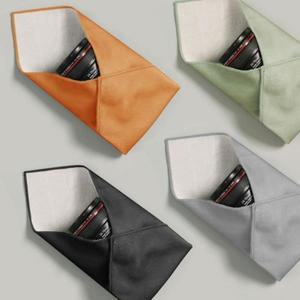 접이식 천 자체 접착 카메라 보관 가방, 플러시 포장 천, 사진 보호 랩, 스크래치 방지